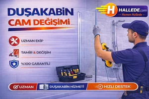 Duşakabin Cam Değişimi