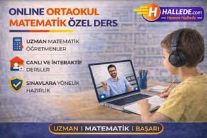Online Ortaokul Matematik Özel Ders