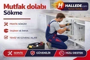 Mutfak Dolabı Sökme