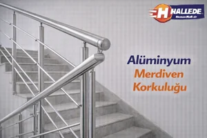 Alüminyum Merdiven Korkuluğu